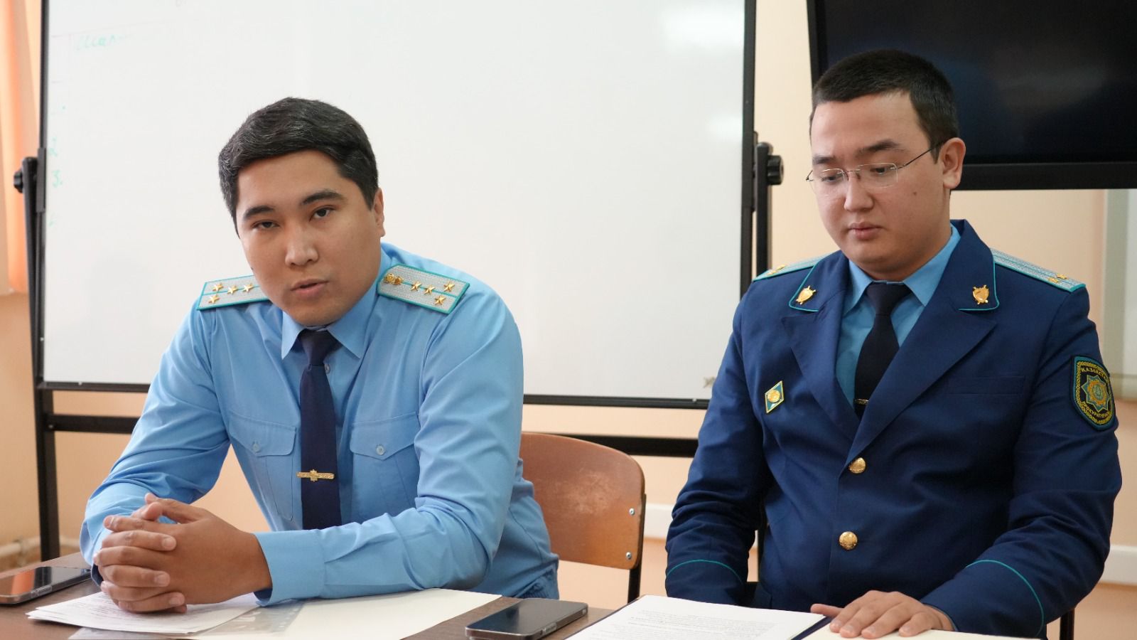В Университете Кунаева прошла встреча студентов с представителями Департамента прокуратуры г. Алматы