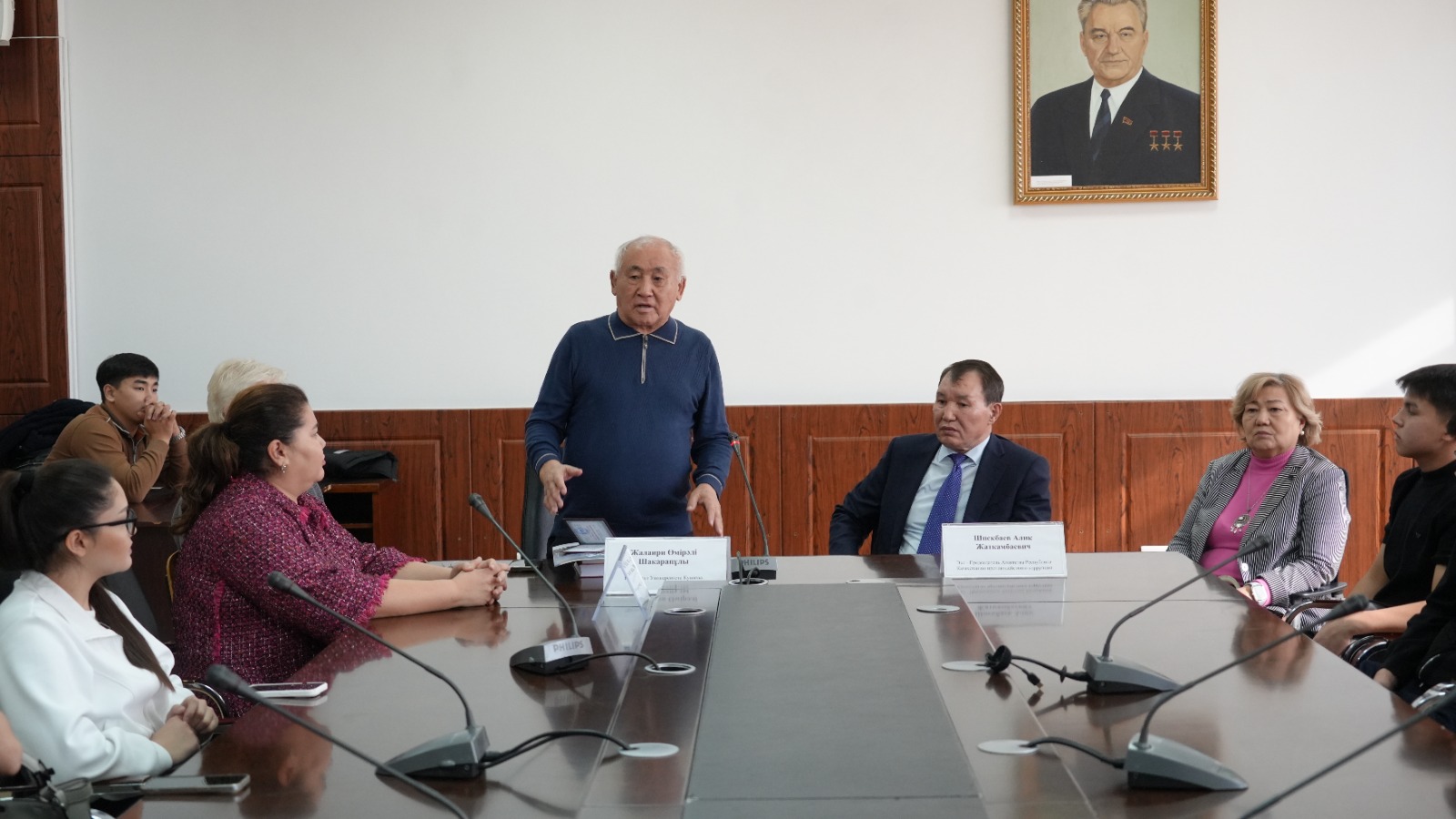 Университете Кунаева 12 ноября 2025 года состоялась гостевая лекция бывшего председателя Агентства Республики Казахстан по противодействию коррупции.