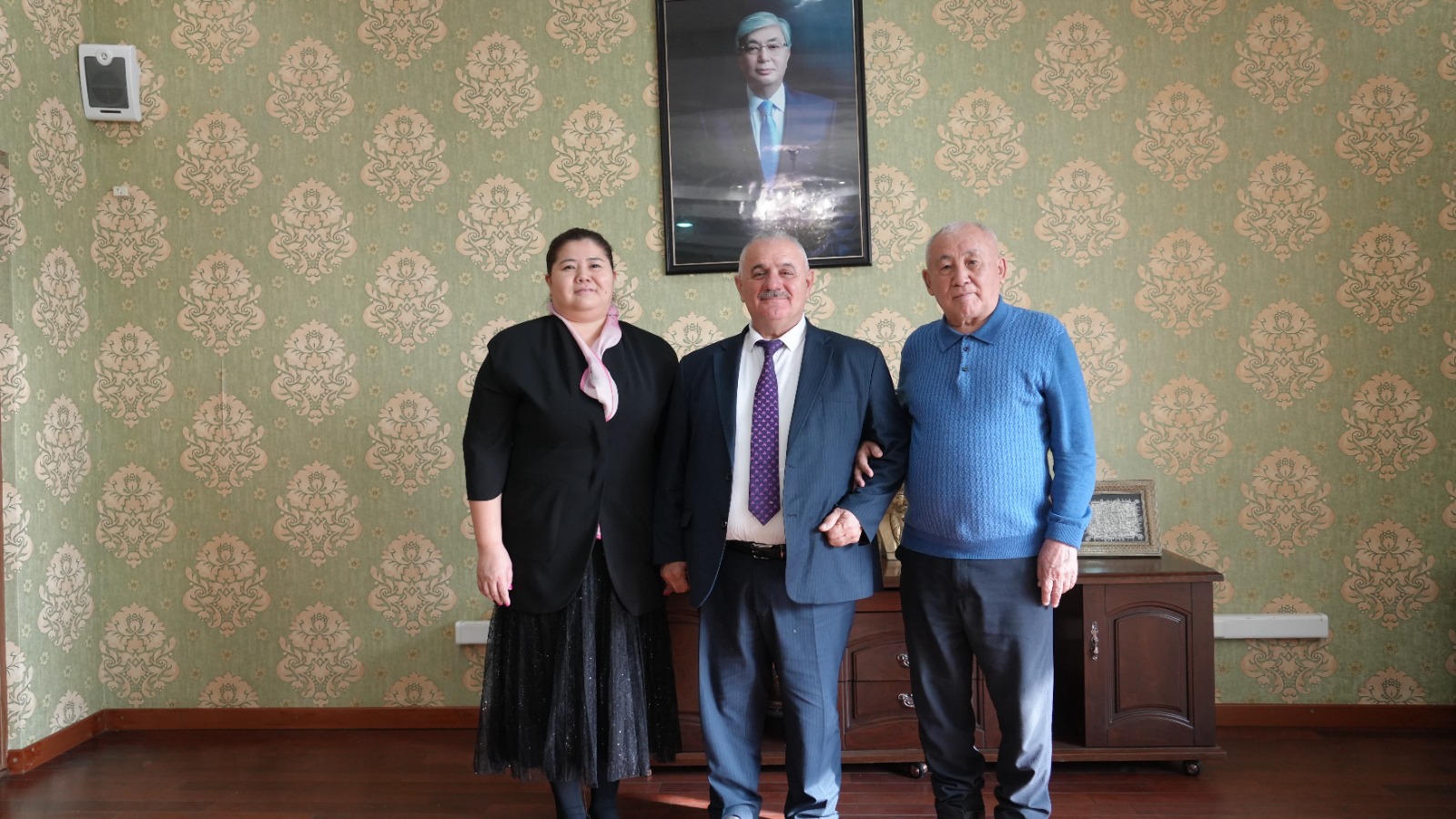 Визит делегации Азербайджанского государственного экономического университета (UNEC) в Университет Кунаева.