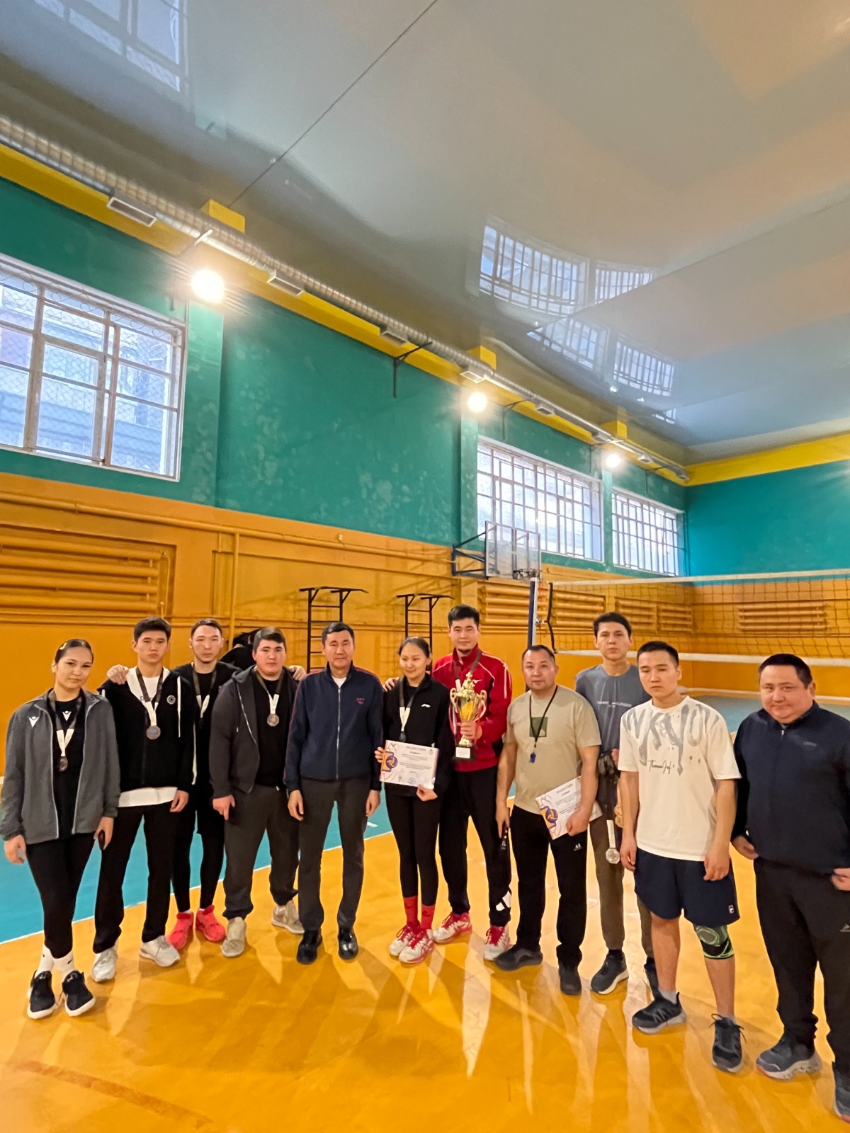 Состоялся турнир по волейболу «Кубок ректора – 2025».