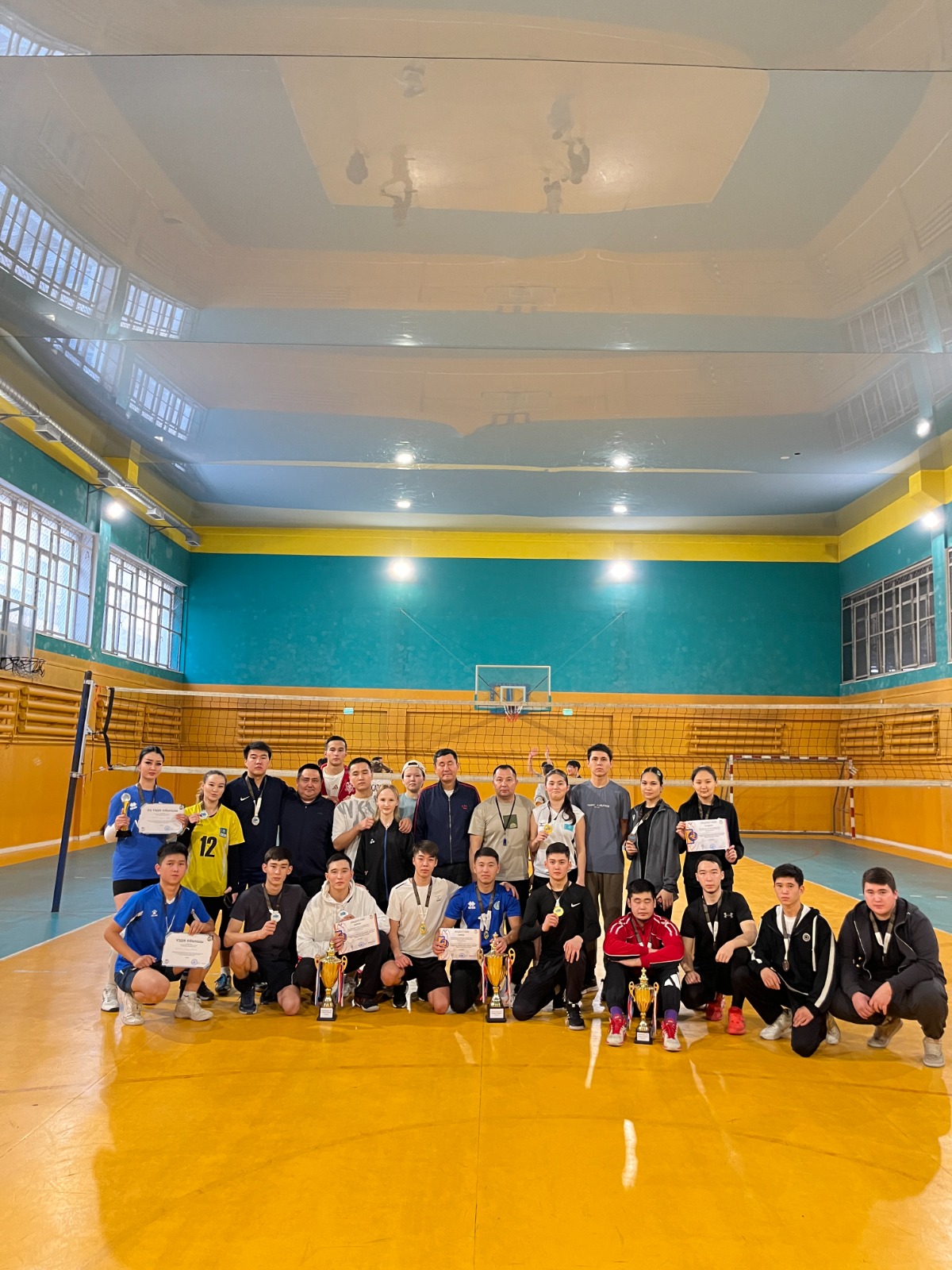 Состоялся турнир по волейболу «Кубок ректора – 2025».