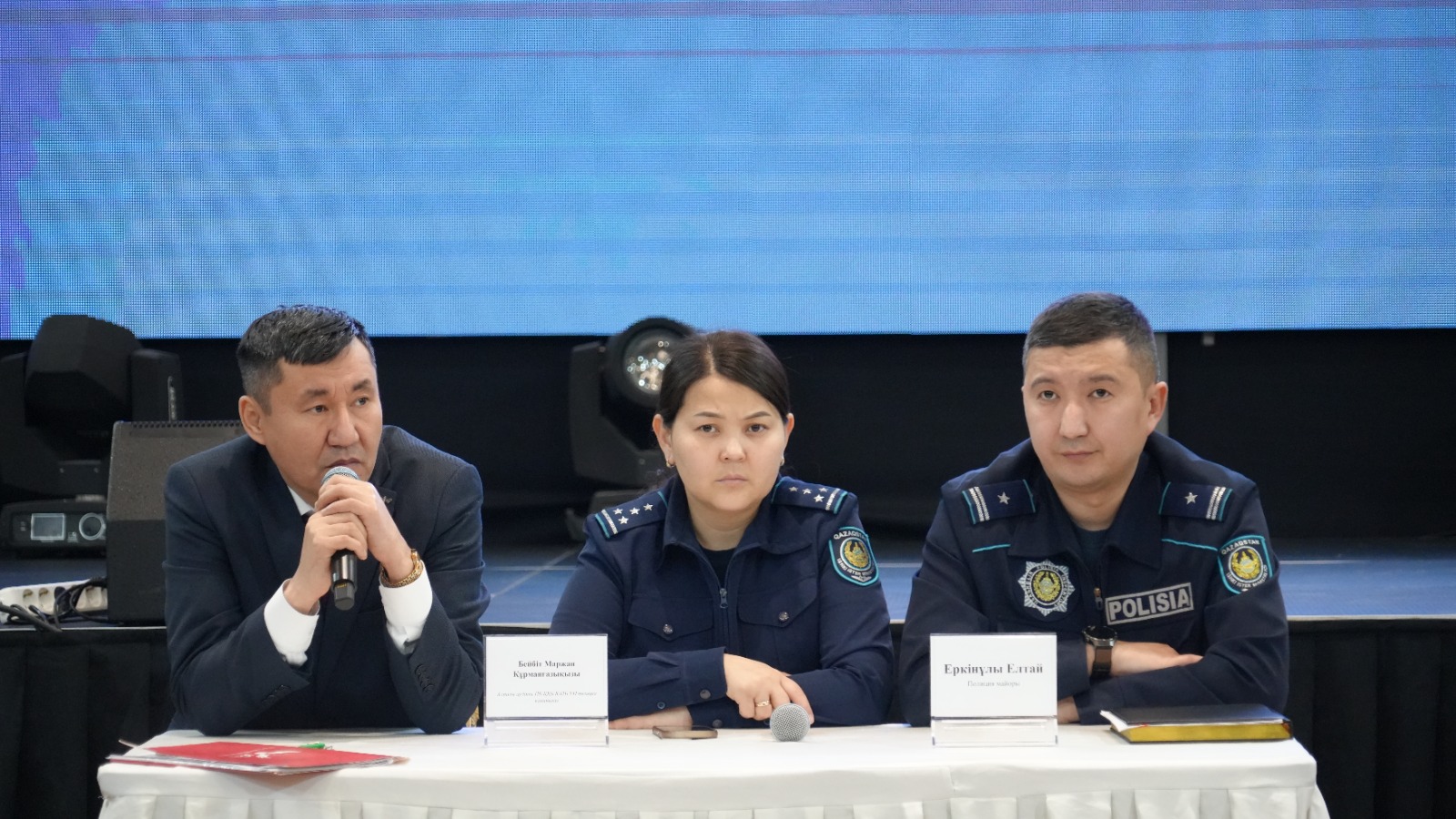 Встреча с представителями правоохранительных органов в рамках проекта "Закон и Порядок"